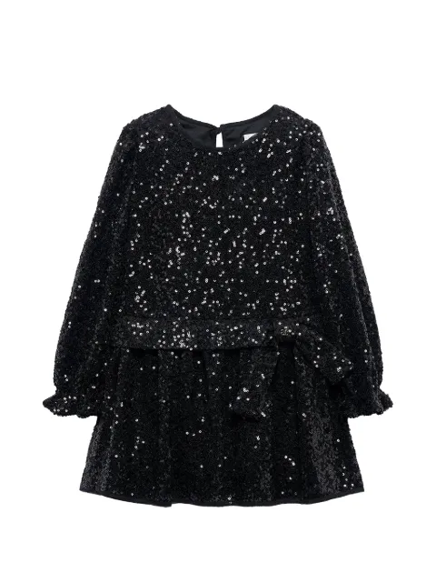 Abel & Lula robe volantée à sequins