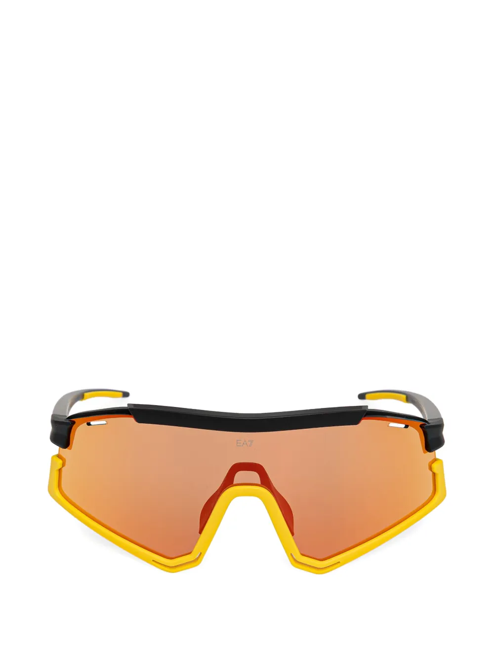Ea7 Emporio Ar i Velonix geometric-frame sunglasses Geel
