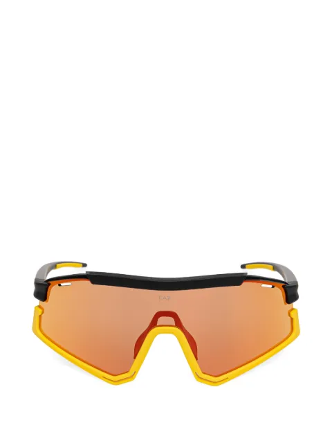 Ea7 Emporio Armani Velonix geometric-frame sunglasses