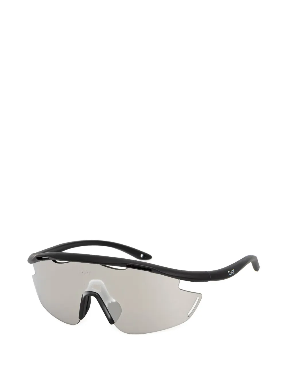 Ea7 Emporio Armani Rycer zonnebril met geometrisch montuur Zwart