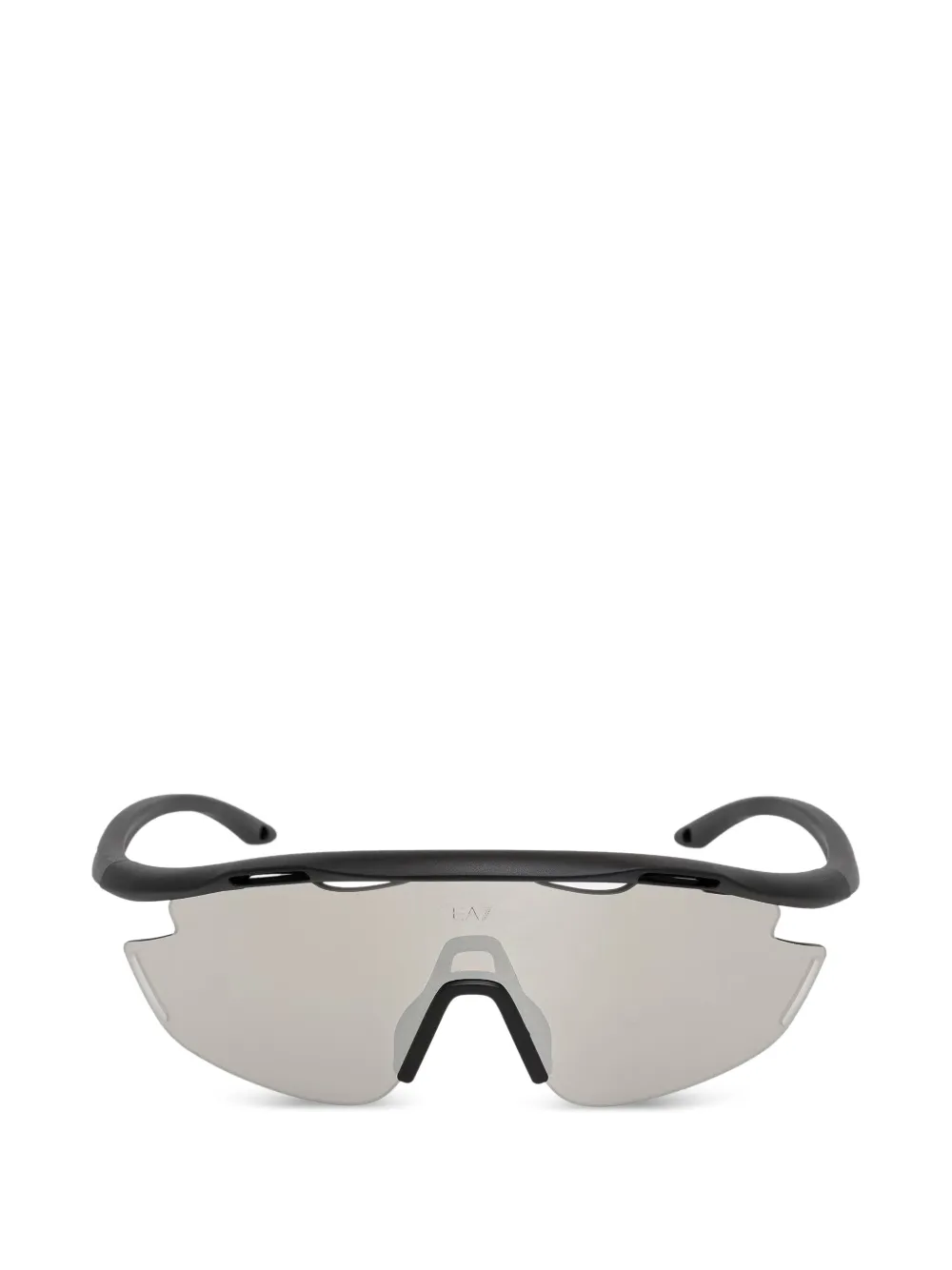 Ea7 Emporio Armani Occhiali da sole Rycer geometrici - Nero