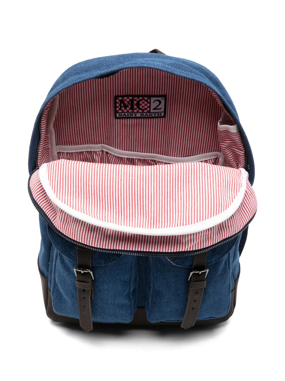 MC2 Saint Barth Cody denim rugzak Blauw