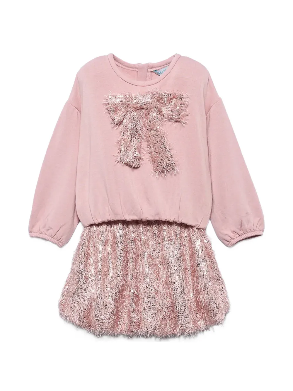 Abel & Lula sequin-embellished sweatshirt and skirt set - Rosa