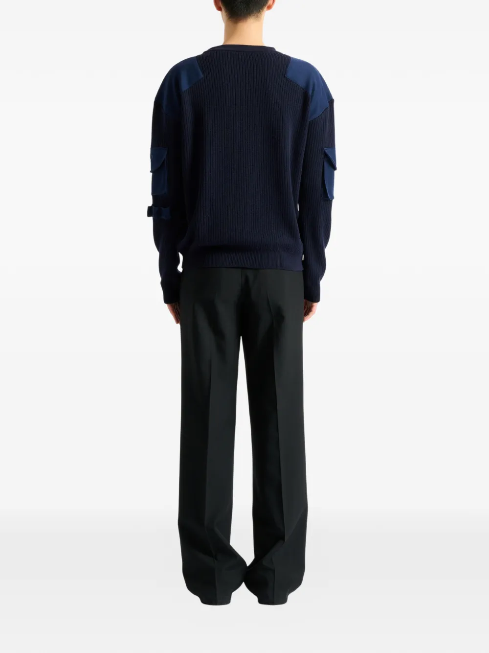 Balmain Vintage wollen trui Blauw