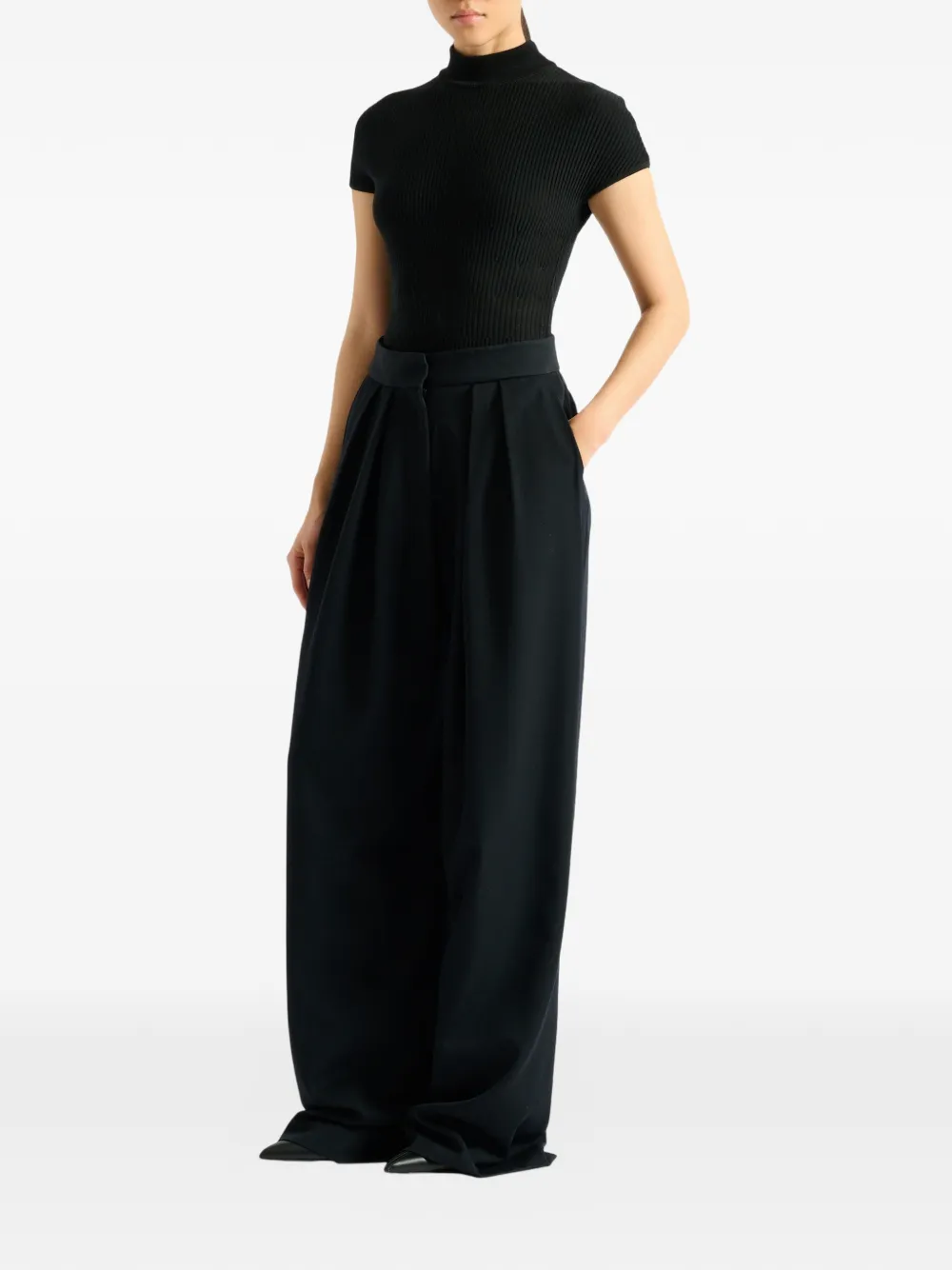 Balmain Grain de poudre broek Zwart