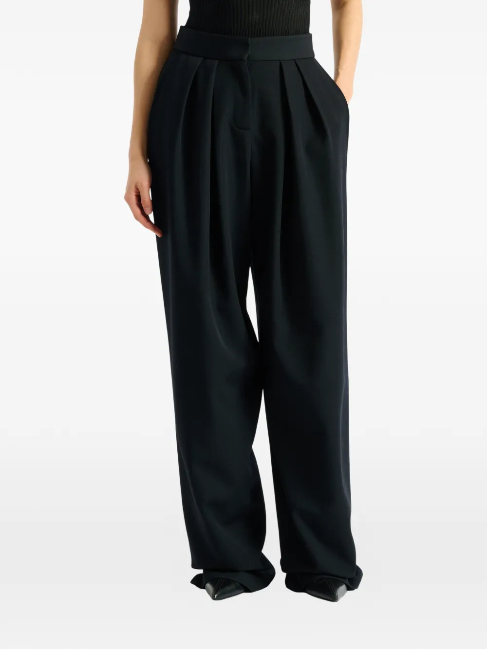Balmain Grain de poudre broek Zwart