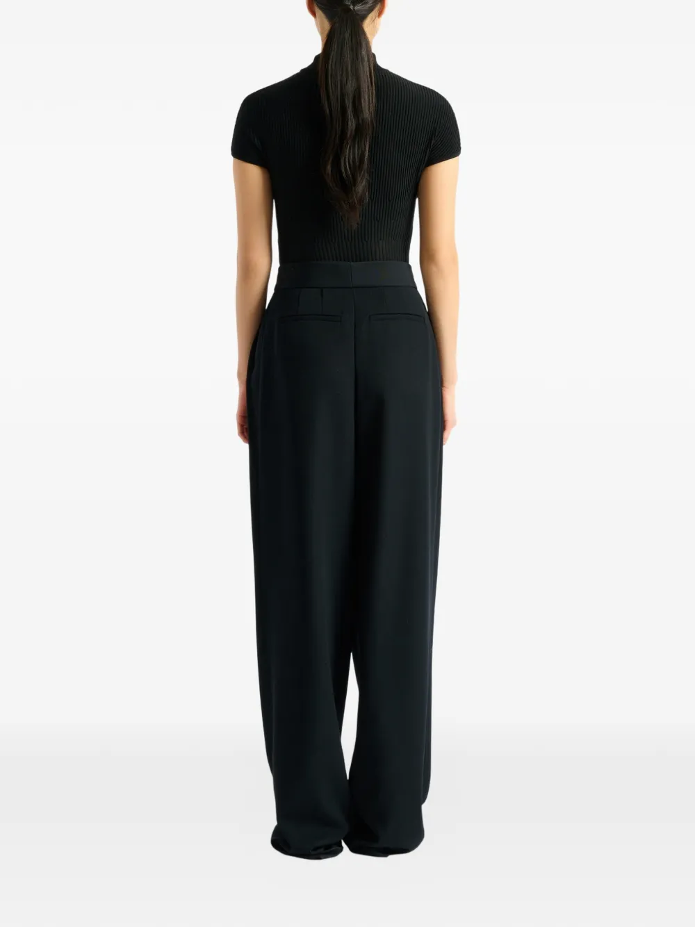 Balmain Grain de poudre broek Zwart