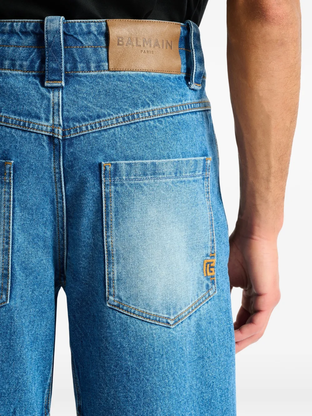 Balmain Denim jeans Blauw