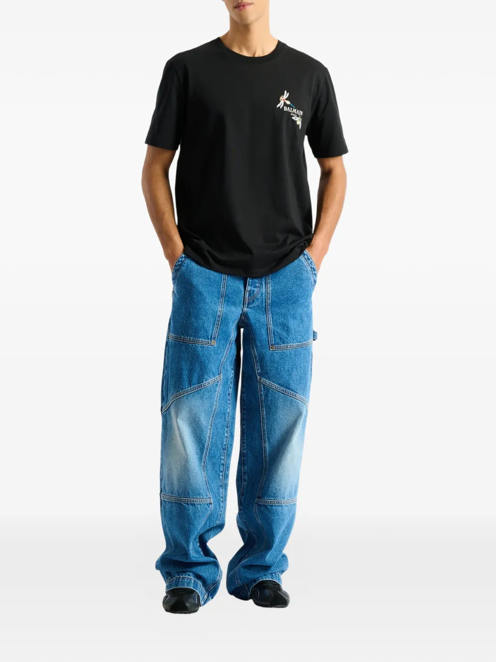  Balmain Vaqueros Carpenter - Azul 