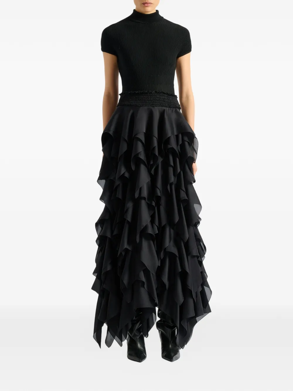 Balmain Lange rok Zwart