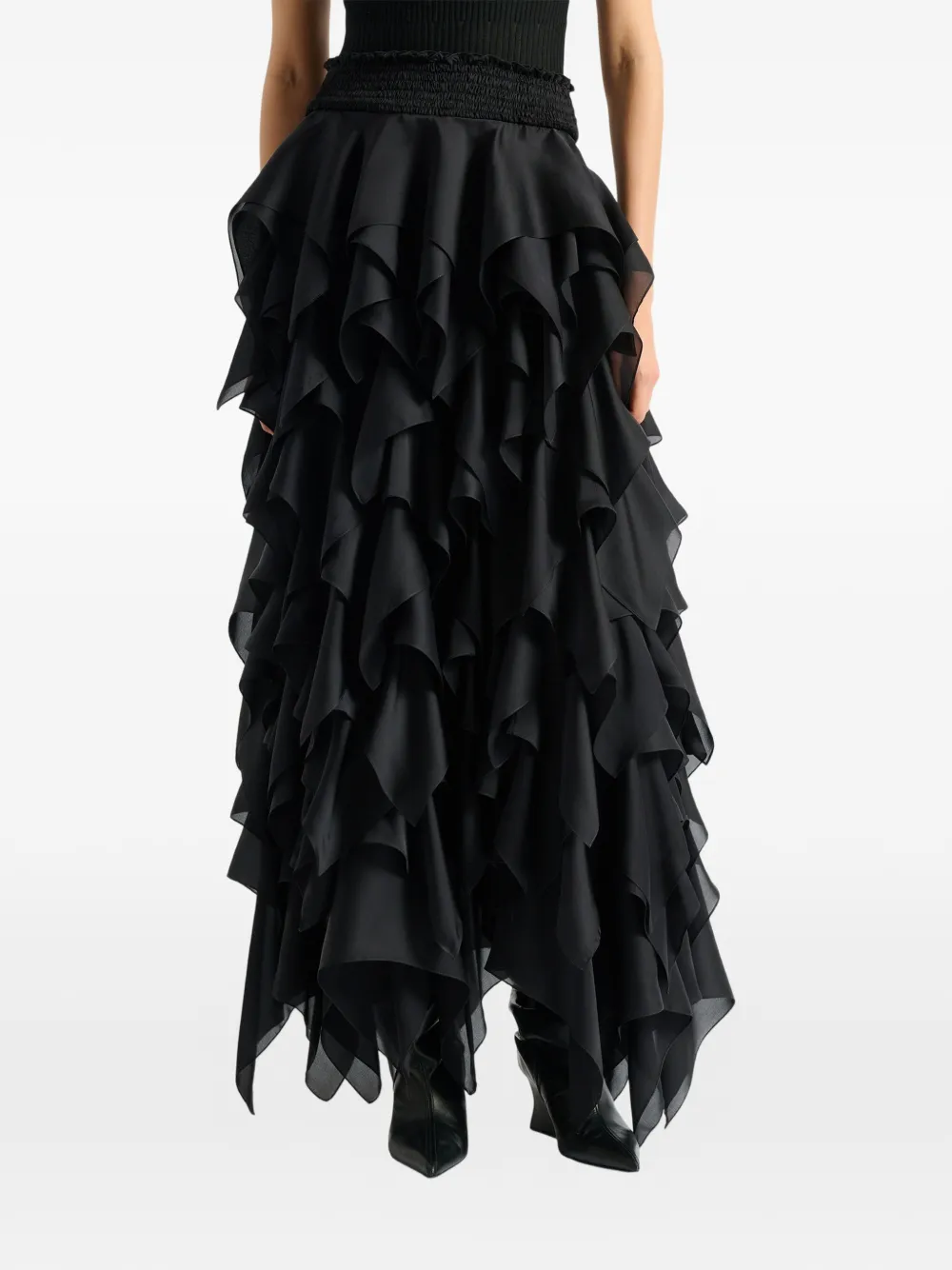 Balmain Lange rok Zwart