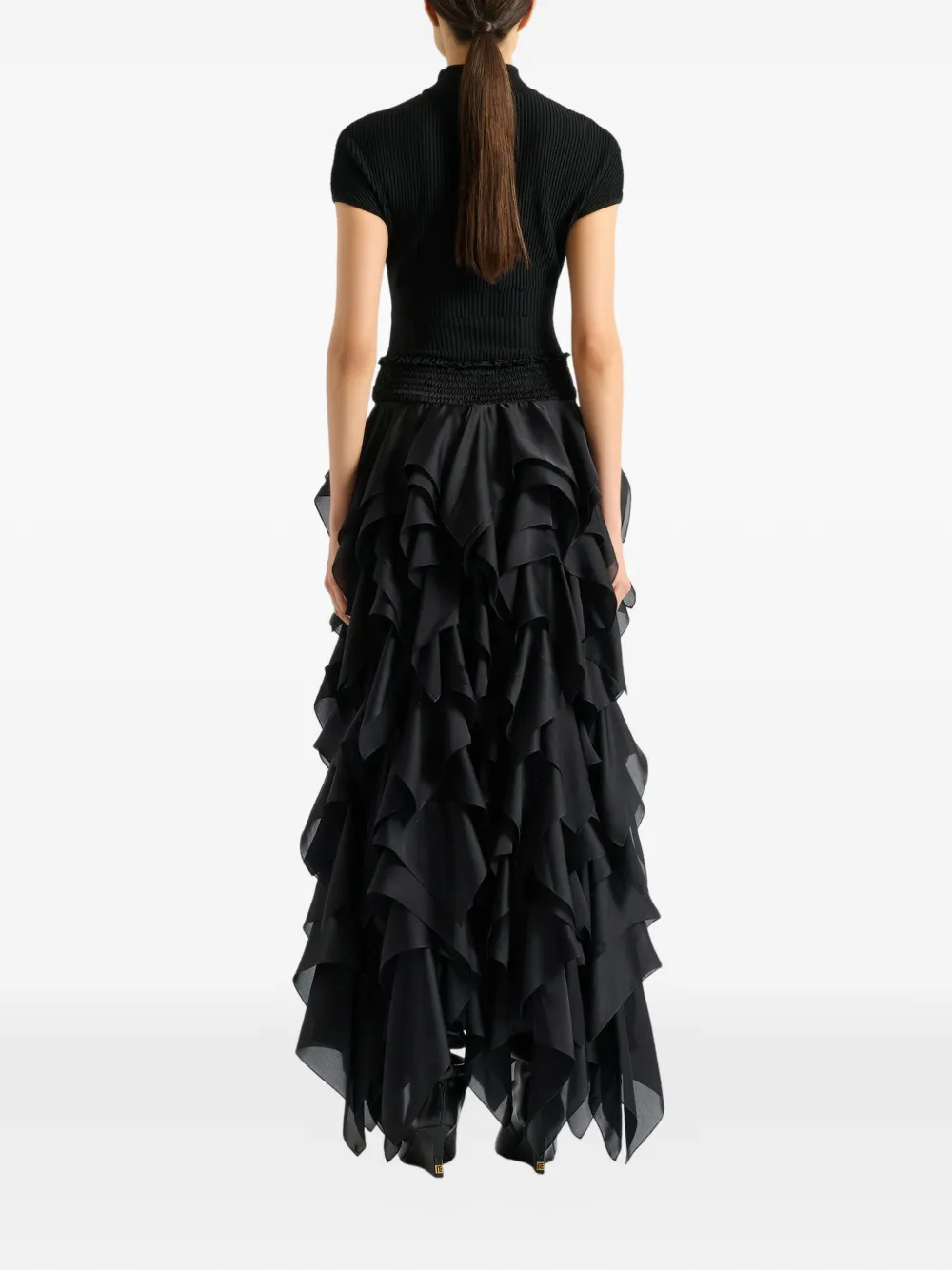 Balmain Lange rok Zwart