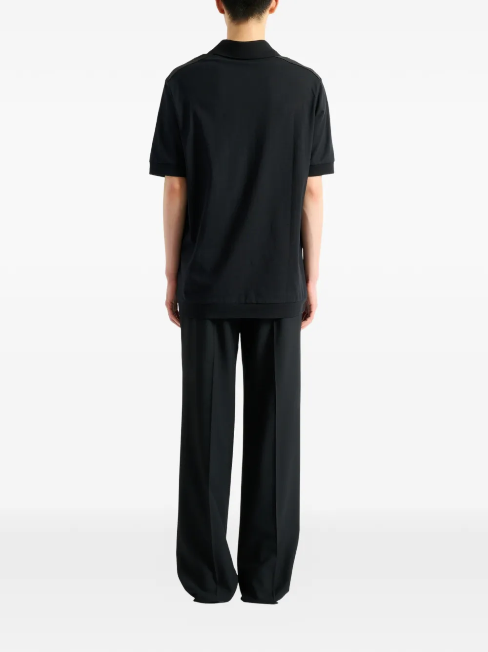 Balmain Vintage poloshirt Zwart
