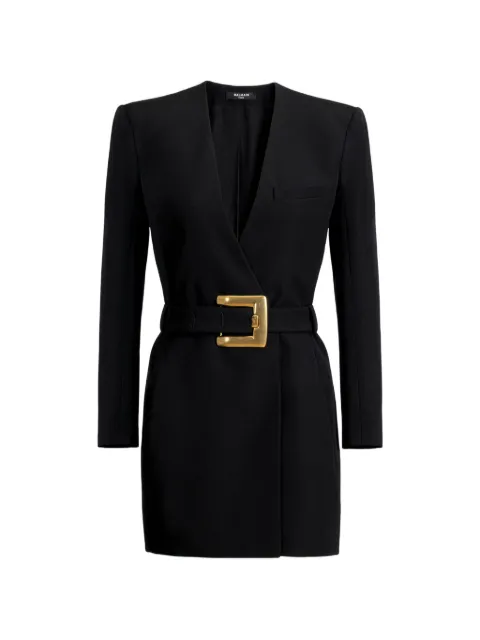 Balmain short belted dress