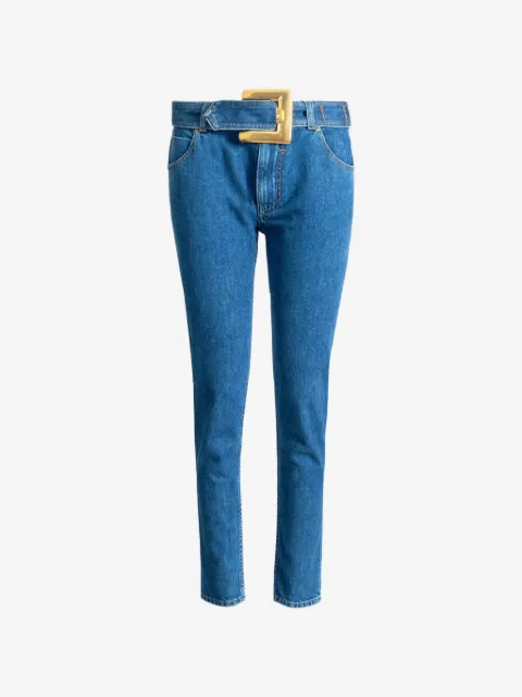 Balmain vaqueros con cinturón