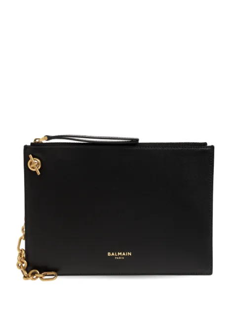 Balmain tarjetero Pulse de piel suave