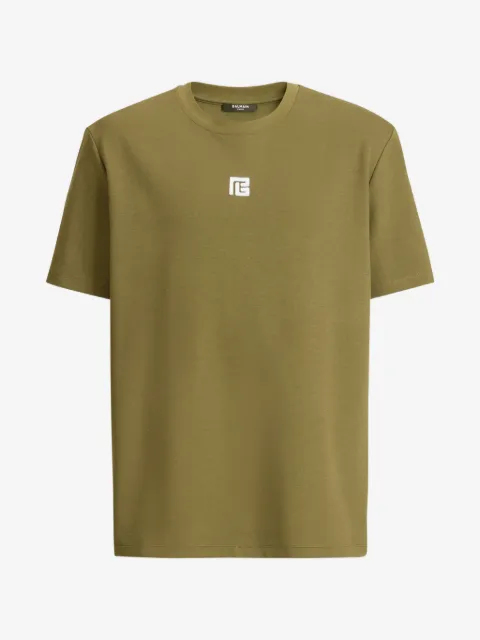 Balmain T-shirt with embroidered logo
