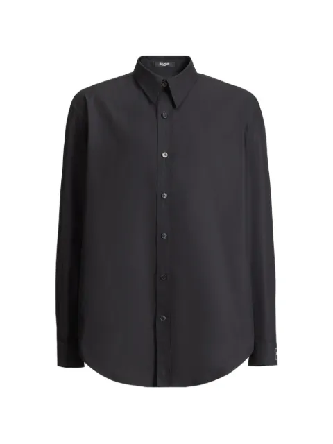 Balmain Balmain Paris shirt in cotton poplin