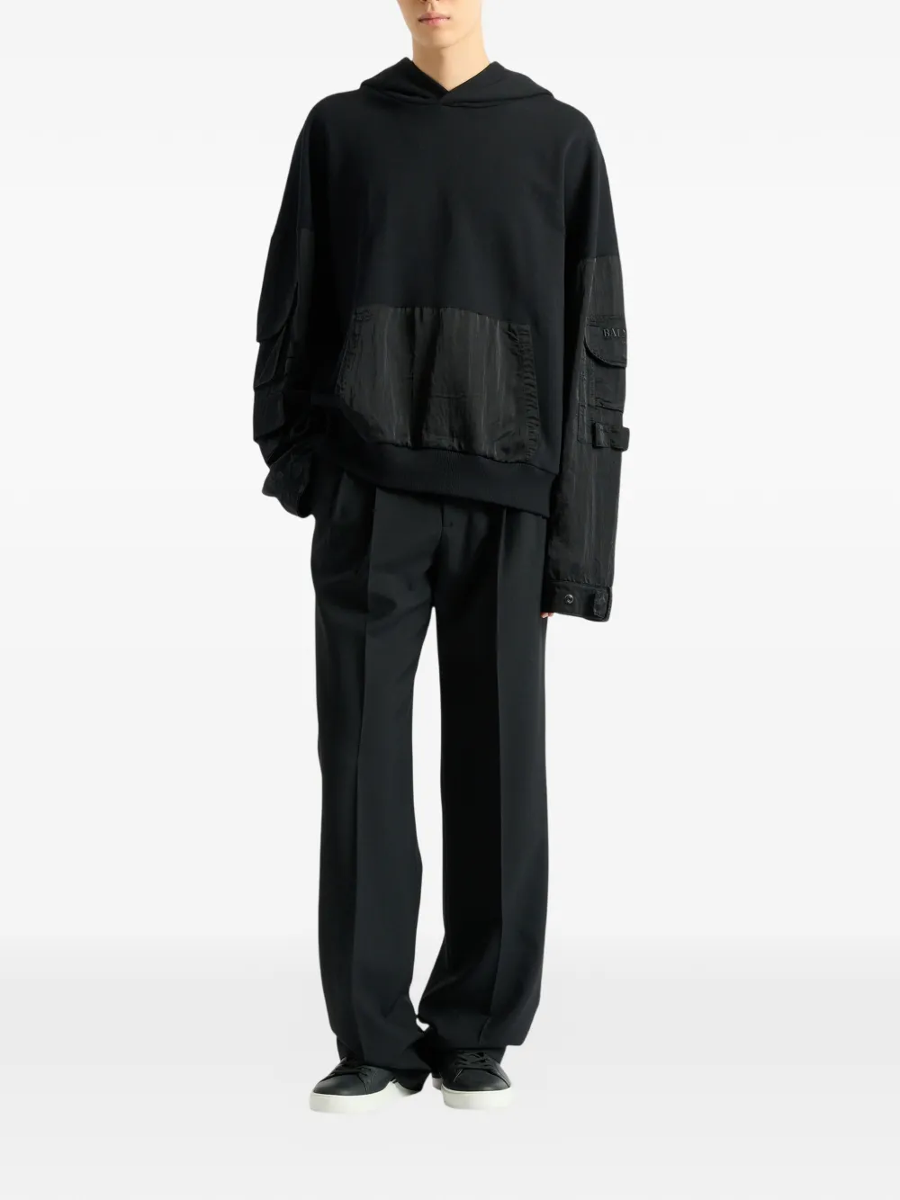 Balmain Vintage hoodie Zwart