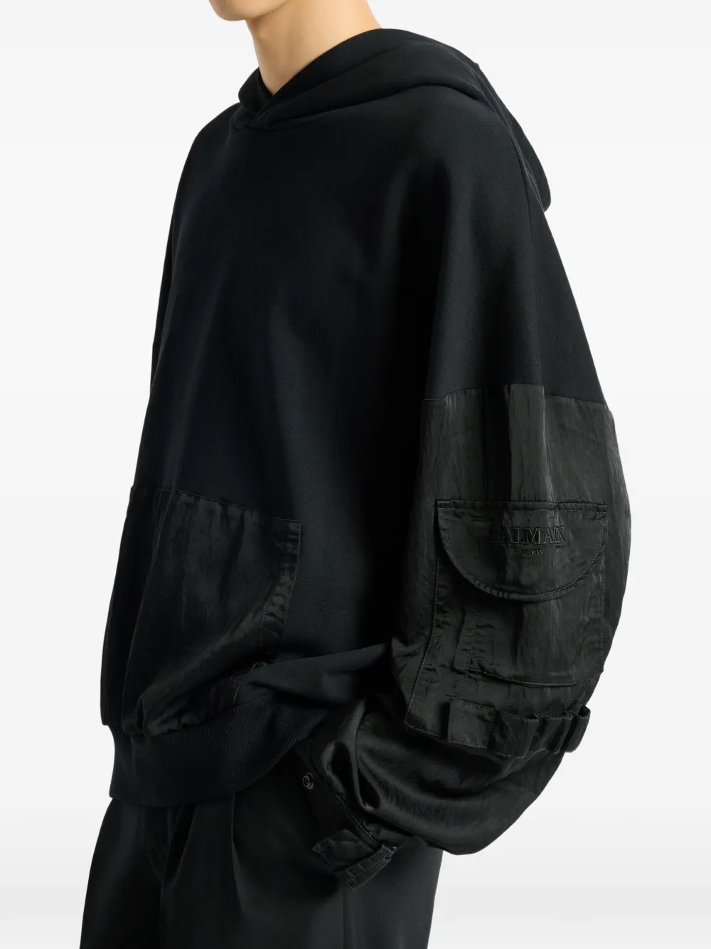 Balmain Vintage hoodie Zwart