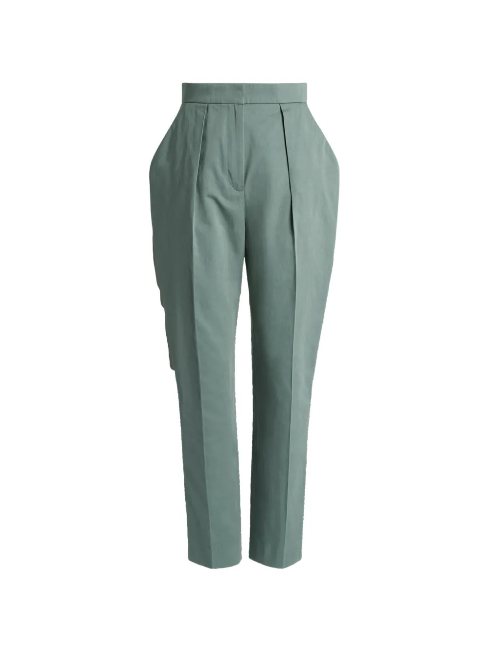 Balmain cotton high-waisted trousers · 36