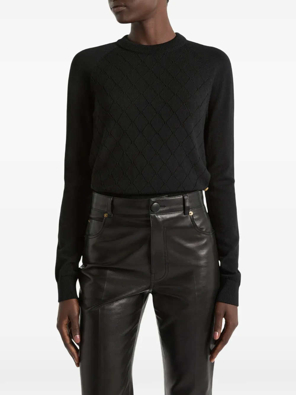 Balmain Gebreide trui Zwart