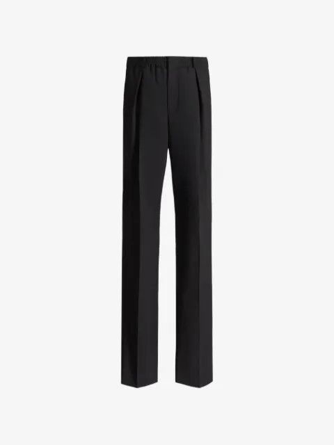 Balmain wool trousers with elasticated waist