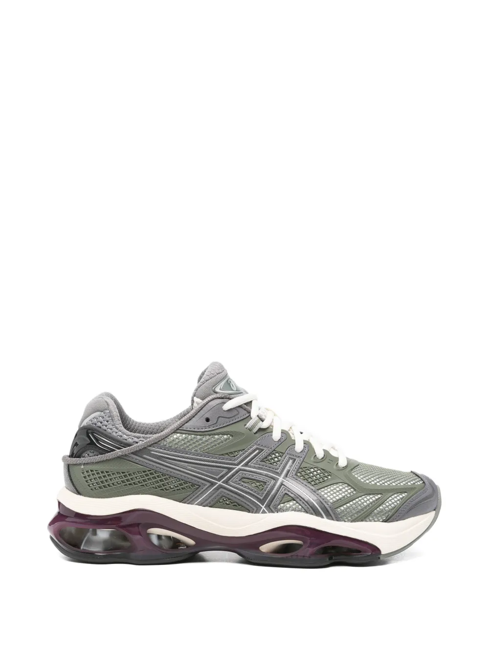 ASICS x Kiko Kostadinov Lyasa FF split-toe graphic-print sneakers Grijs