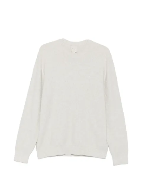 Calvin Klein sweat en maille gauffrée à logo brodé