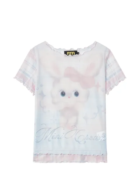 Mini Cream グラフィック Tシャツ
