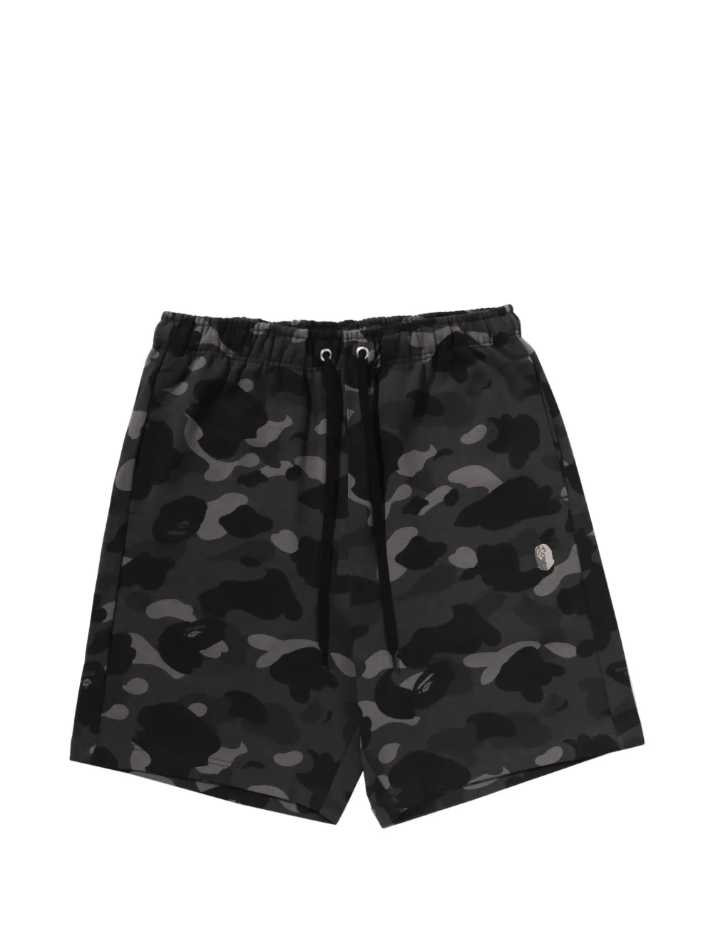 A BATHING APE® camouflage-print shorts - Nero