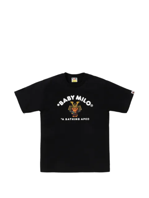 A BATHING APE® Kabuto Baby Milo graphic-print cotton T-shirt