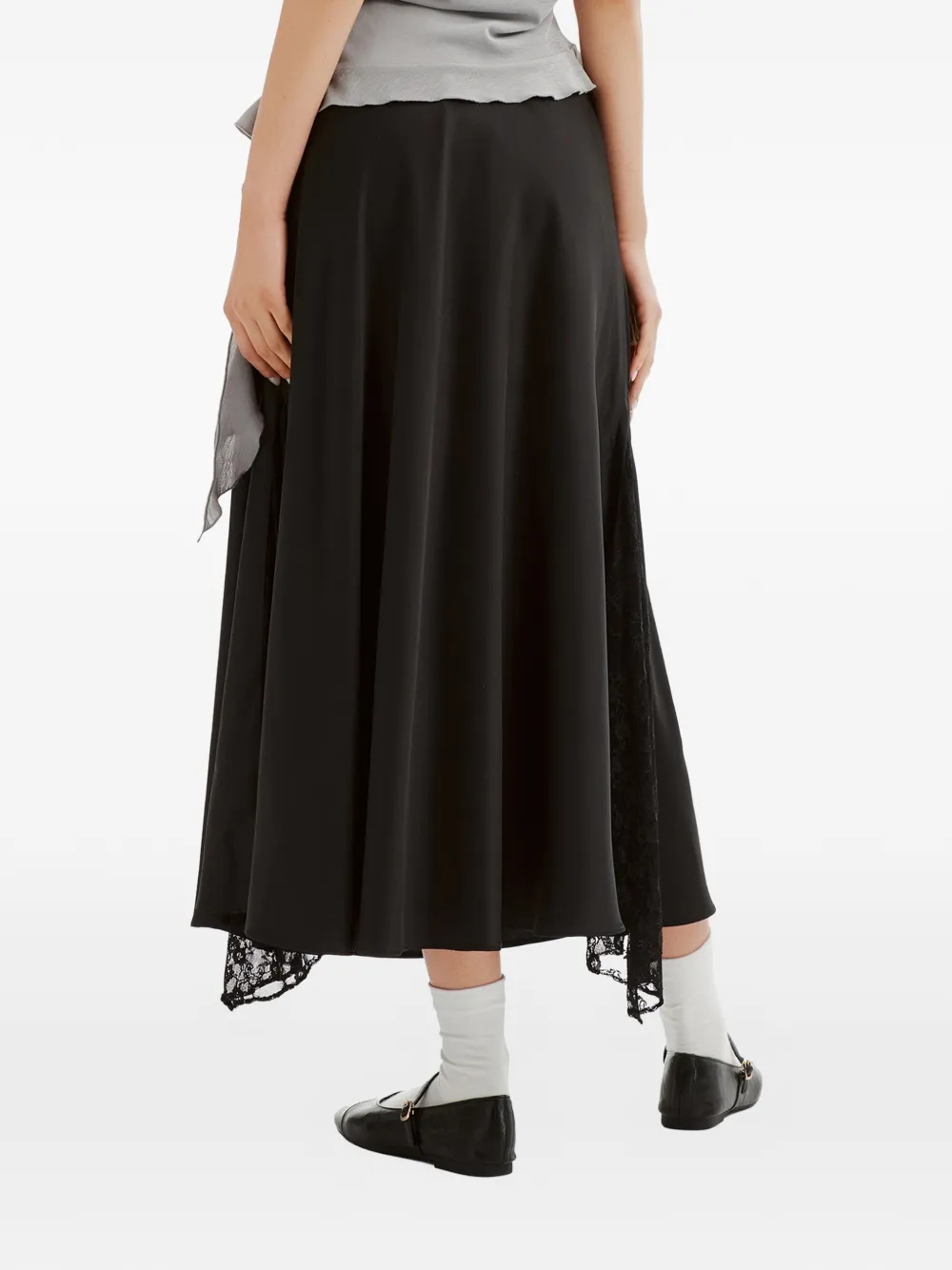 tout a coup Asymmetrische rok Zwart