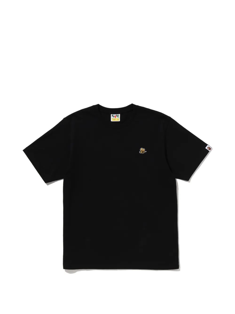 A BATHING APE® Bape Bee logo-embroidered cotton T-shirt - Nero
