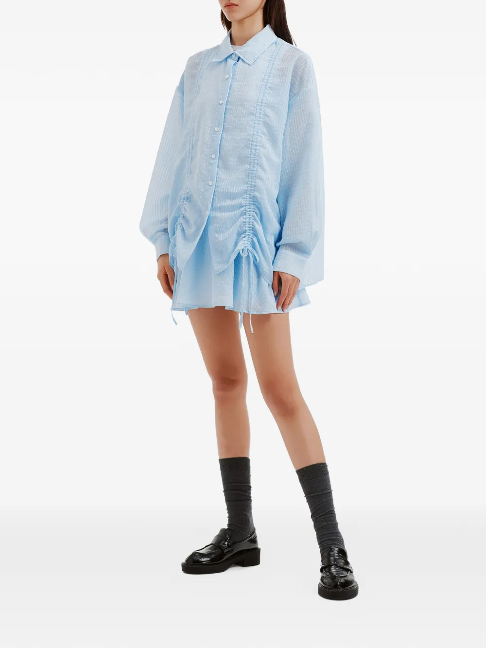  B+ab Set De Falda Y Camisa - Azul 