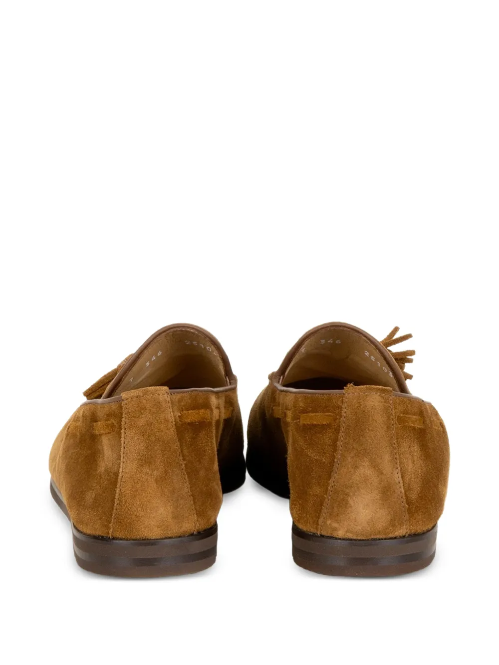 Neil Barrett tassel-detail suede loafers Bruin