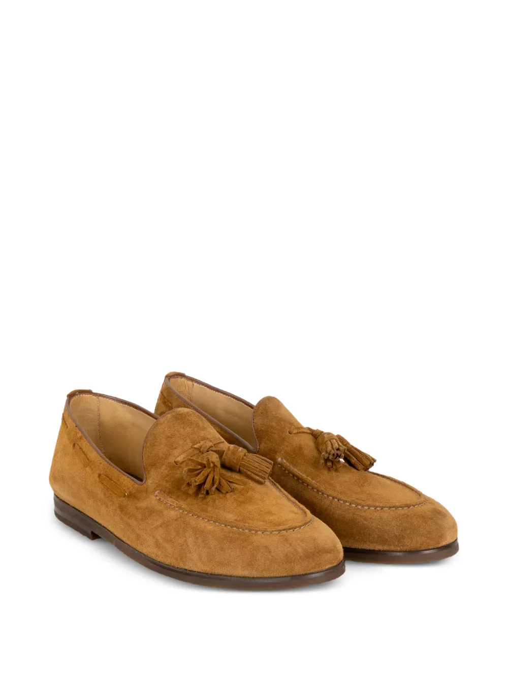 Neil Barrett tassel-detail suede loafers Bruin