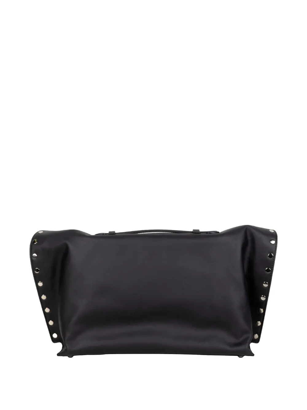 Zanellato Medium A'spasso leren shopper Zwart
