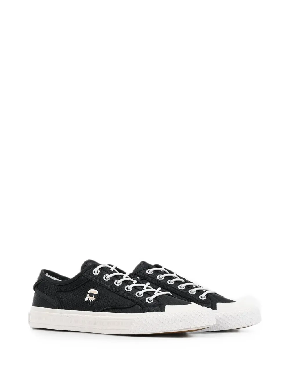 Karl Lagerfeld Rae low-top sneakers Zwart