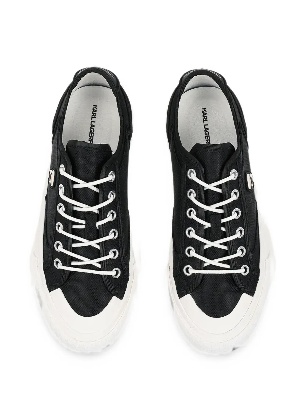Karl Lagerfeld Rae low-top sneakers Zwart