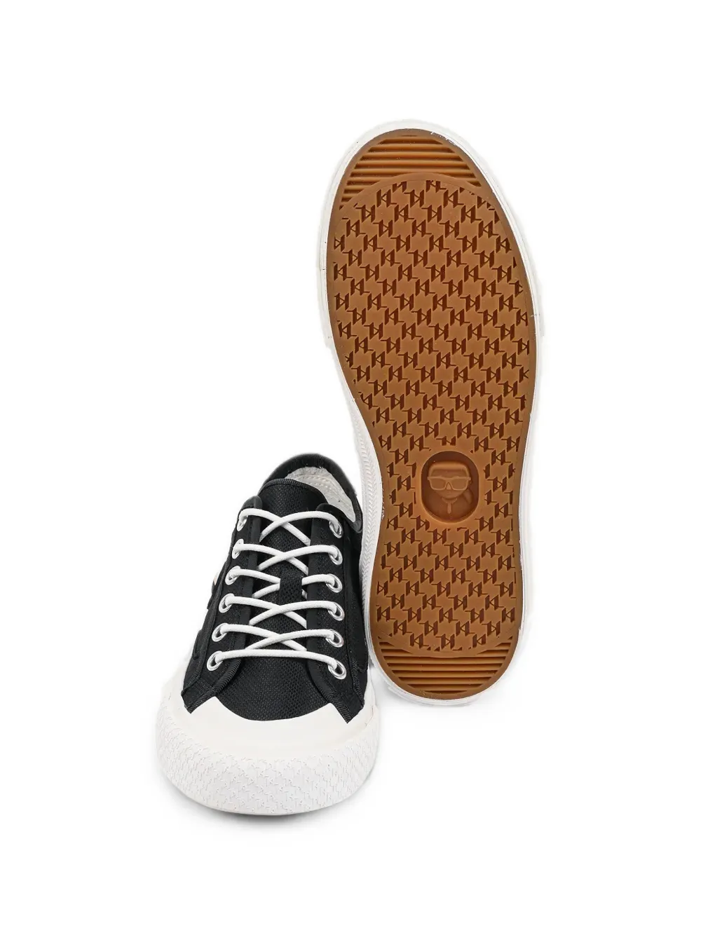 Karl Lagerfeld Rae low-top sneakers Zwart