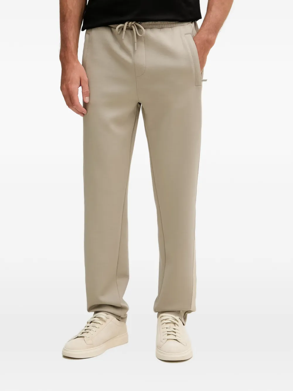 Karl Lagerfeld Pantaloni sportivi con coulisse e logo - Toni neutri
