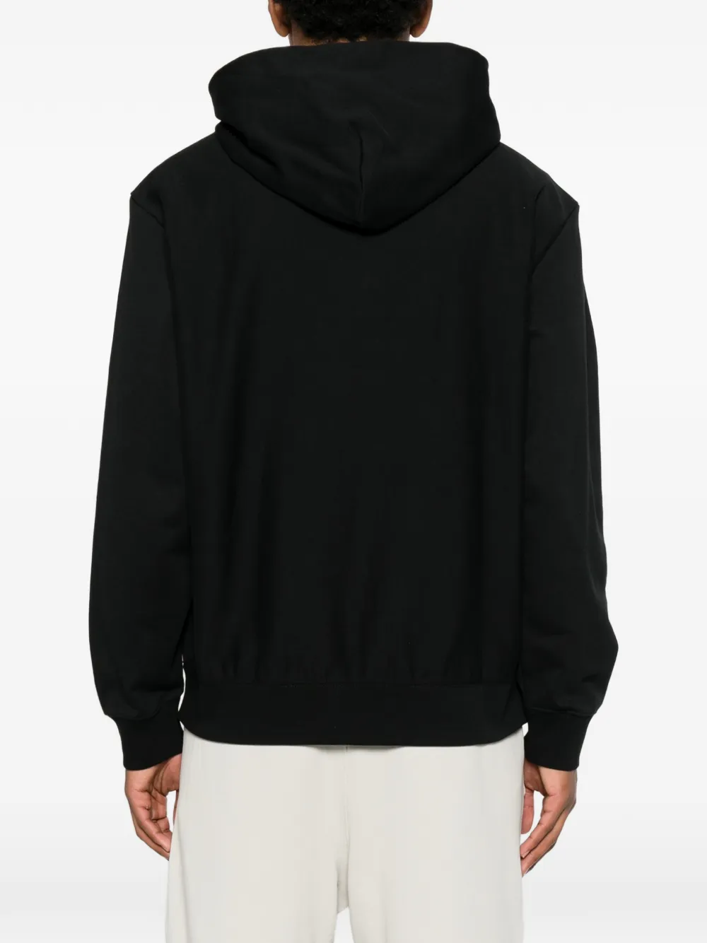 Calvin Klein Hoodie met geborduurd logo Zwart