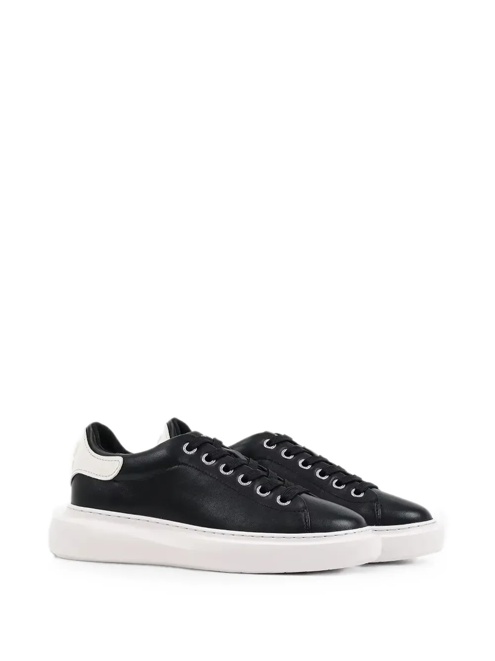 Karl Lagerfeld Kore logo-plaque chunky sneakers Zwart