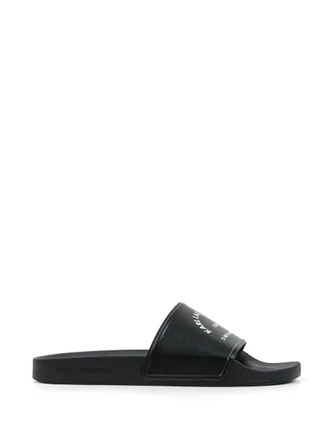 Karl Lagerfeld logo-print slides