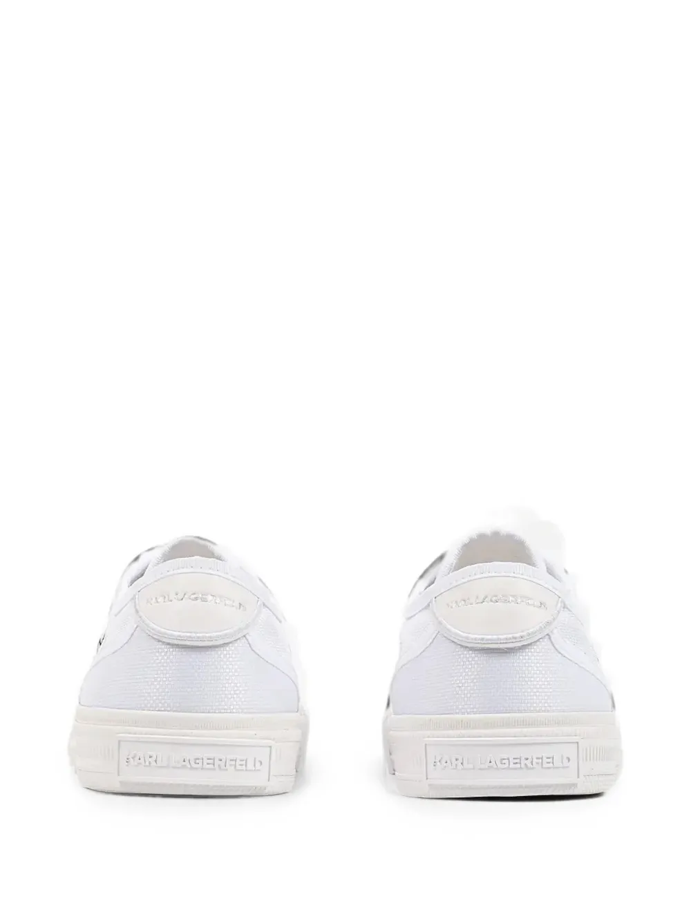 Karl Lagerfeld Rae logo-patch sneakers Wit