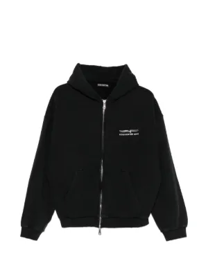 Blackjack Ninja long-sleeve Hoodie | Black | FARFETCH AO