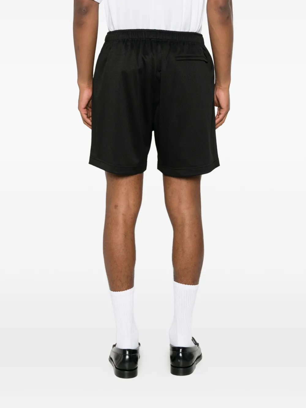 COLE BUXTON logo-embroidered Shorts | Black | FARFETCH