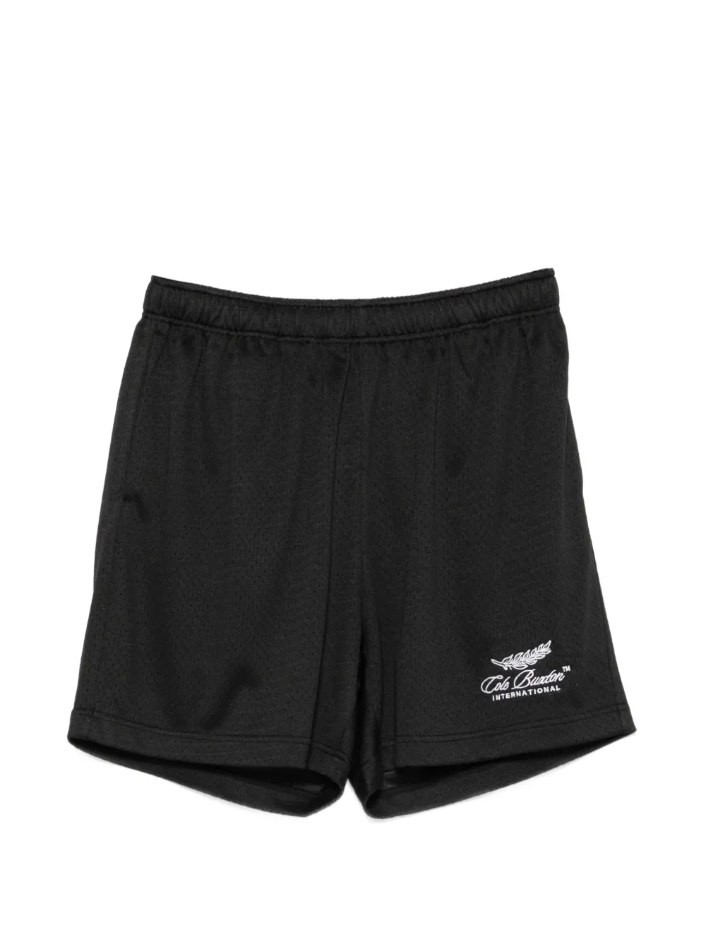 COLE BUXTON logo-embroidered shorts - Nero
