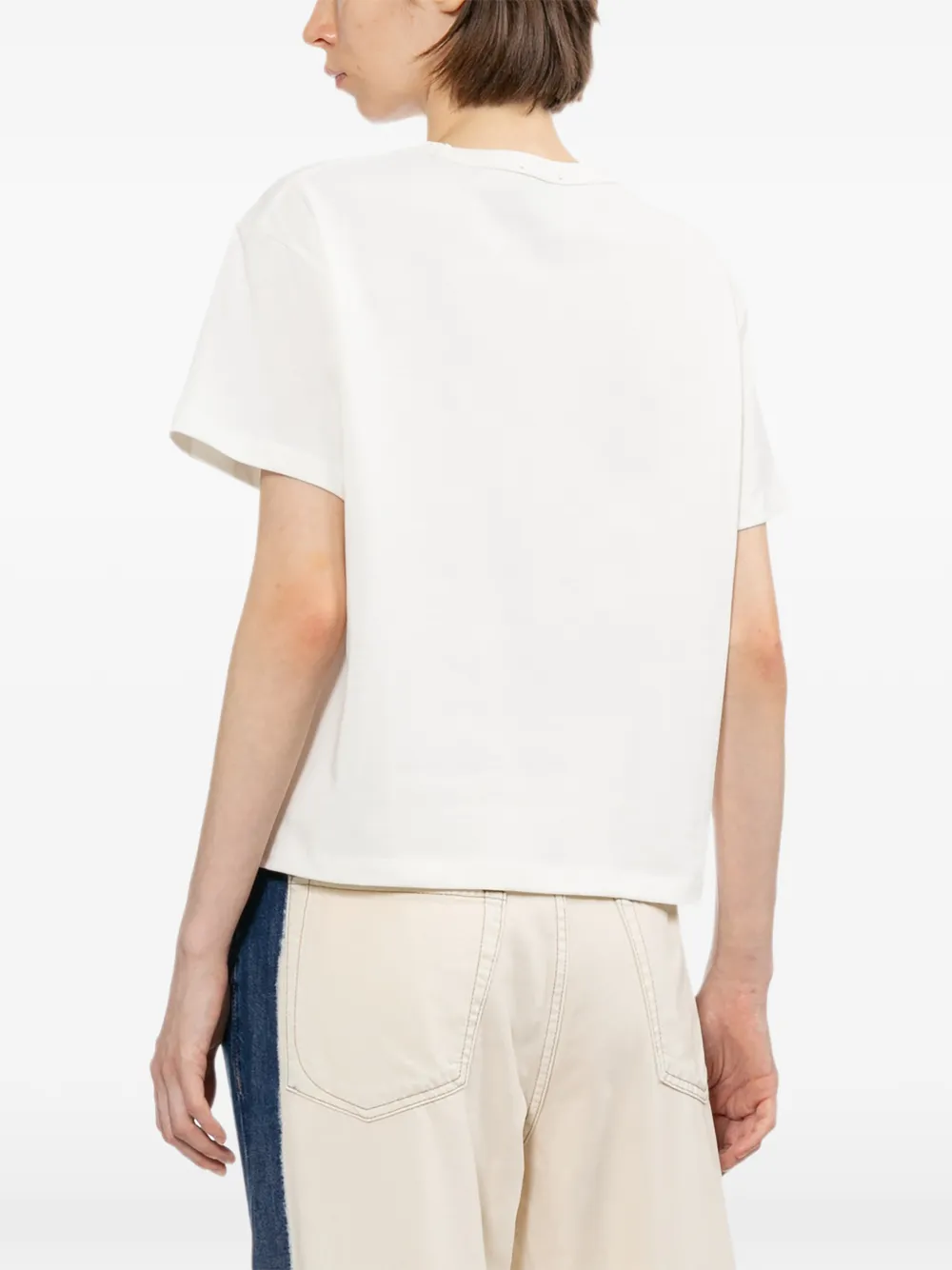 A.P.C. T-shirt met logoprint Wit